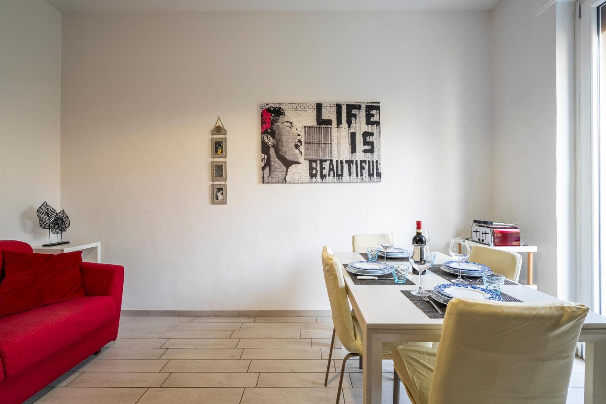 Apartment Airport A 15 Min Centro Storico Con Parcheggio Gratuito